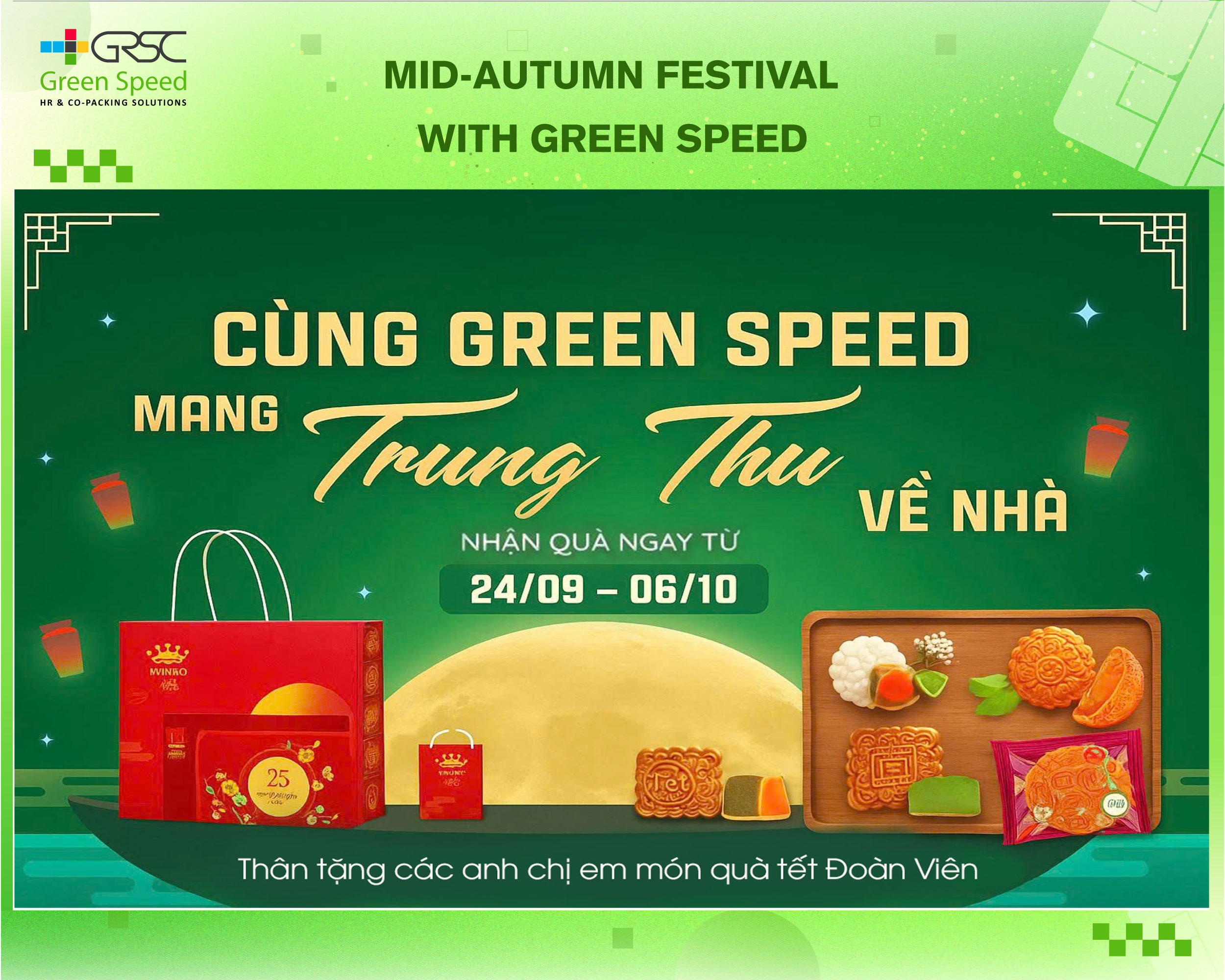 Bringing the Mid-Autumn Festival Home with Green Speed